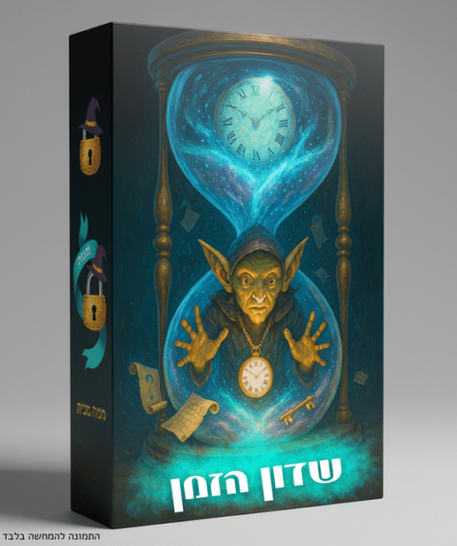 חדר בריחה להדפסה - פעילות משפחתית