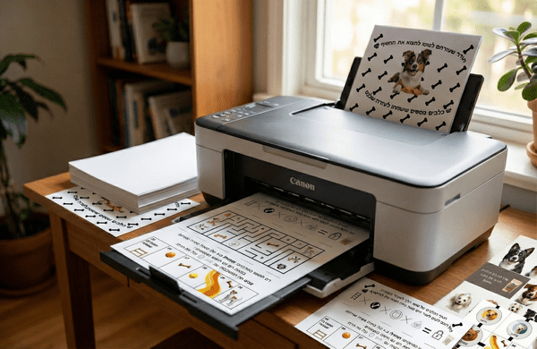 חדר בריחה להדפסה לילדים בבית