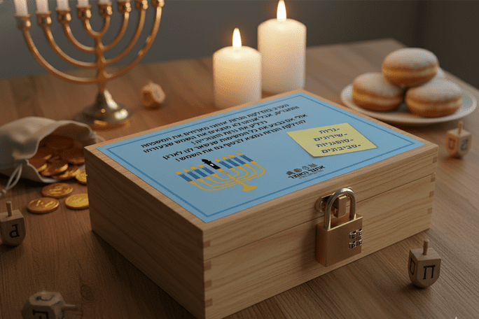 קופסת בריחה לחנוכה
