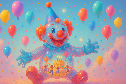 חדר בריחה להדפסה - יום הולדת ביתי