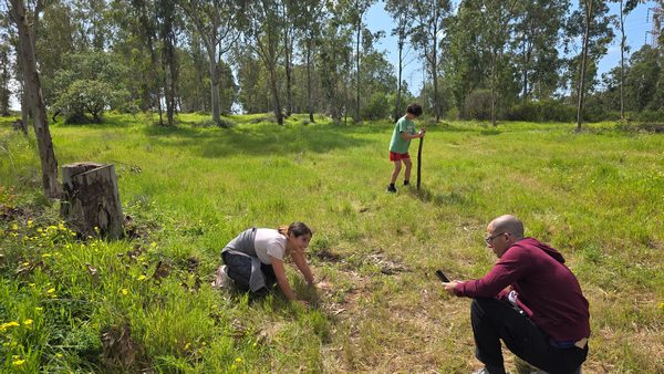משחק לילדים בטיול - אתגר האוצר