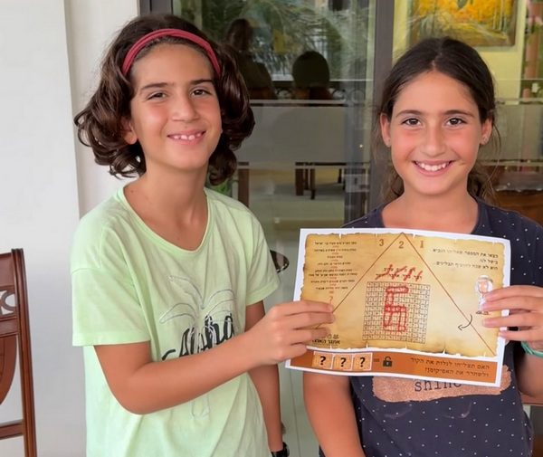 הפעלה לילדים בפסח במתנה - אתגר האוצר
