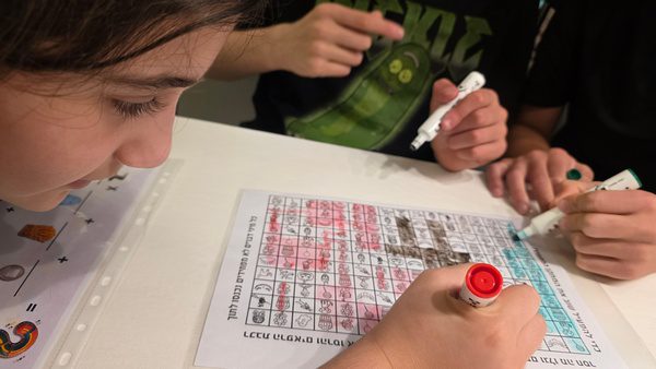 משחק חידות להדפסה - אתגר האוצר