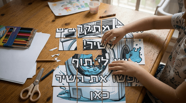 פאזל חידות להדפסה לילדים